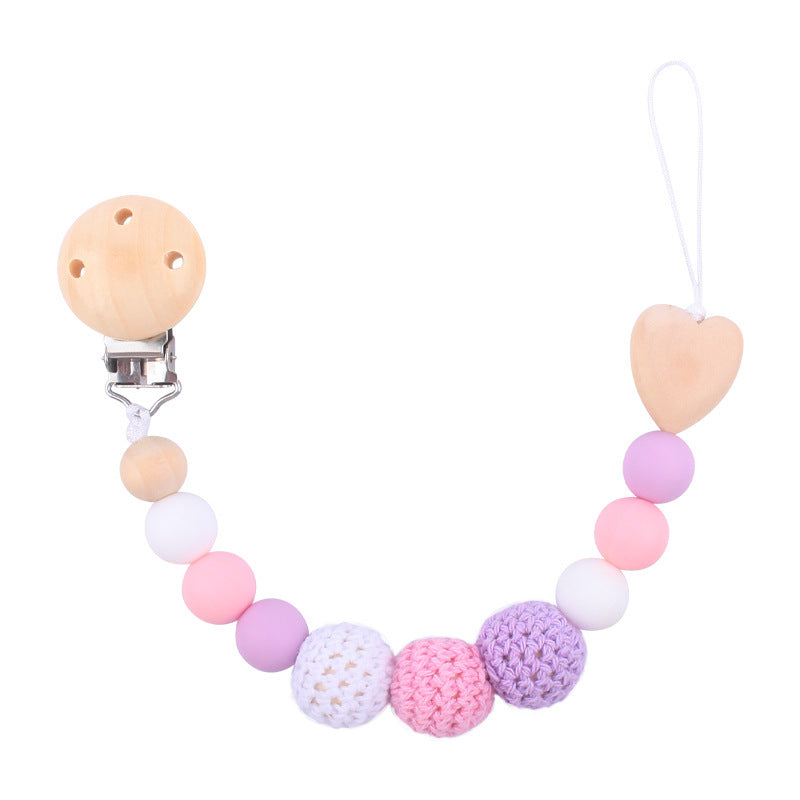 Schnullerkette mit Clip