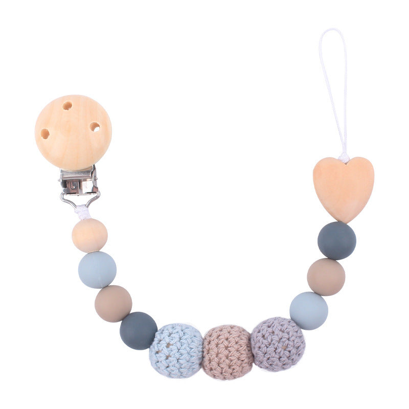 Schnullerkette mit Clip