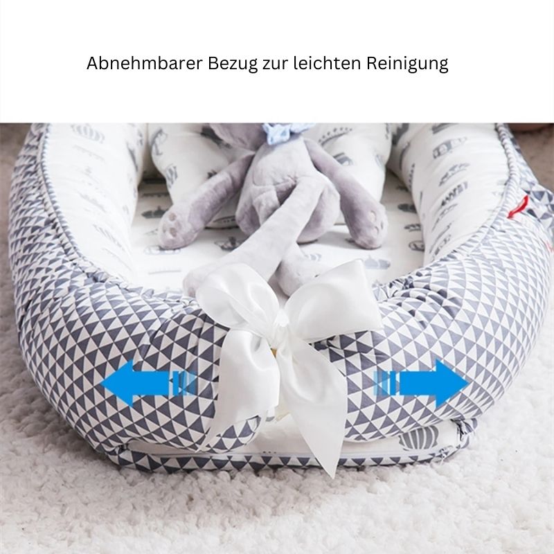 Kuscheliges Babynestchen – Geborgenheit für Neugeborene