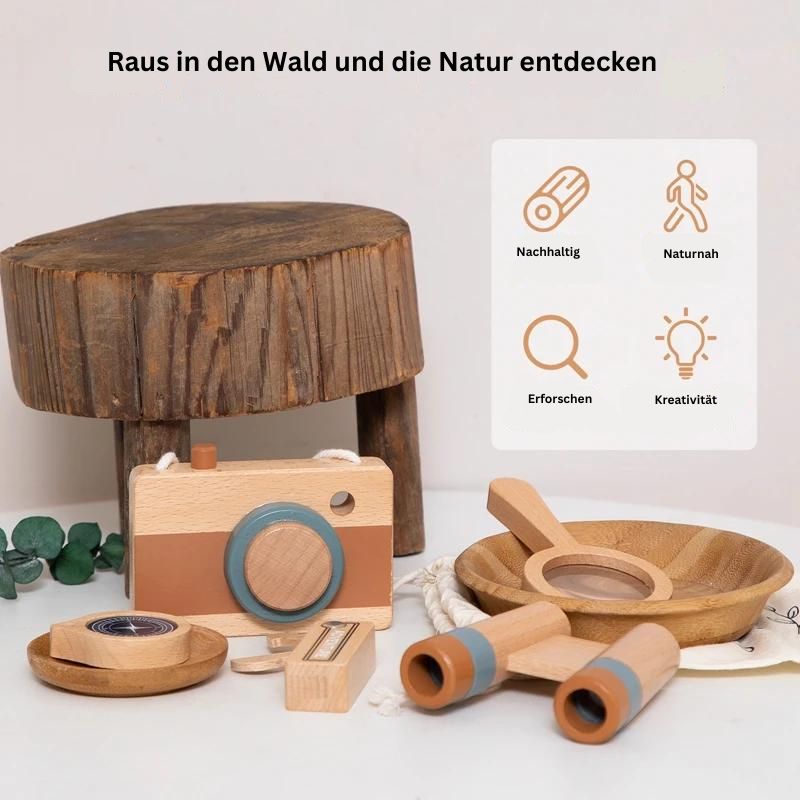 Abenteurer Set für Kleinkinder Entdecke die Welt spielerisch
