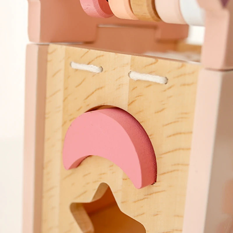 HolzHaus Lilli 5-in-1 – Vielseitiges Spielhaus für kreative Kinder