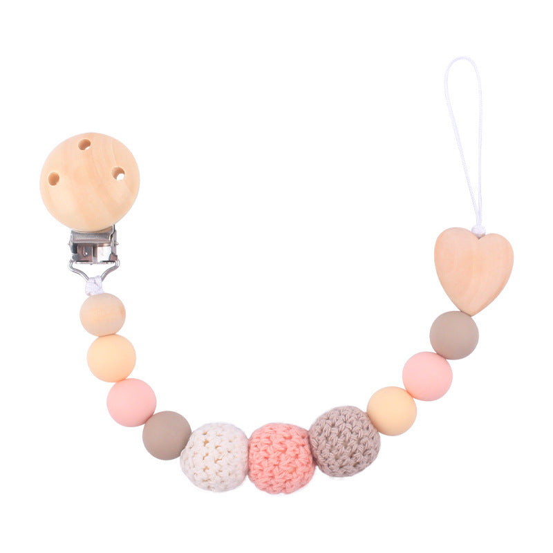 Schnullerkette mit Clip