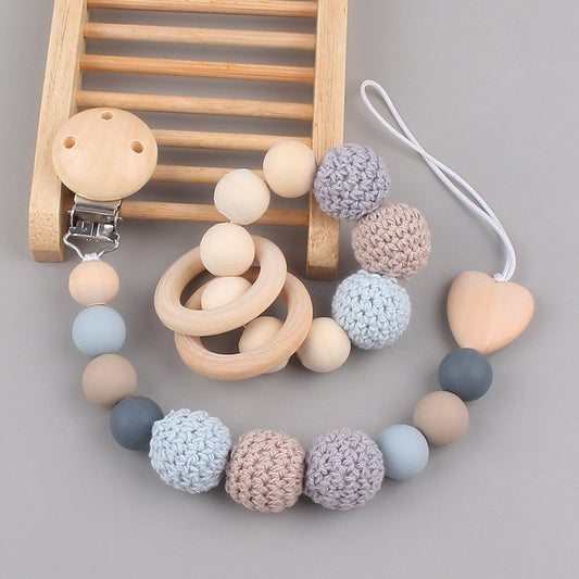 Schnullerkette mit Clip