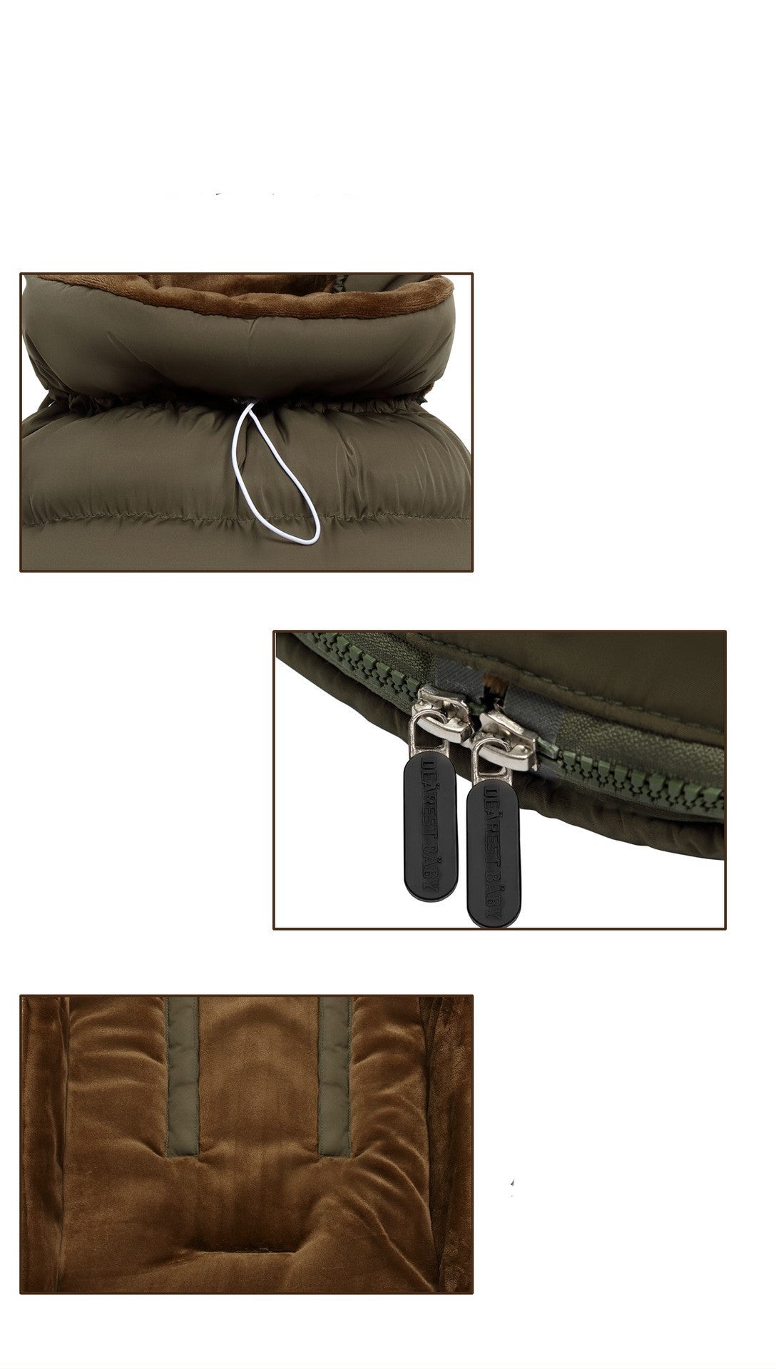 Winterfußsack für Babys
