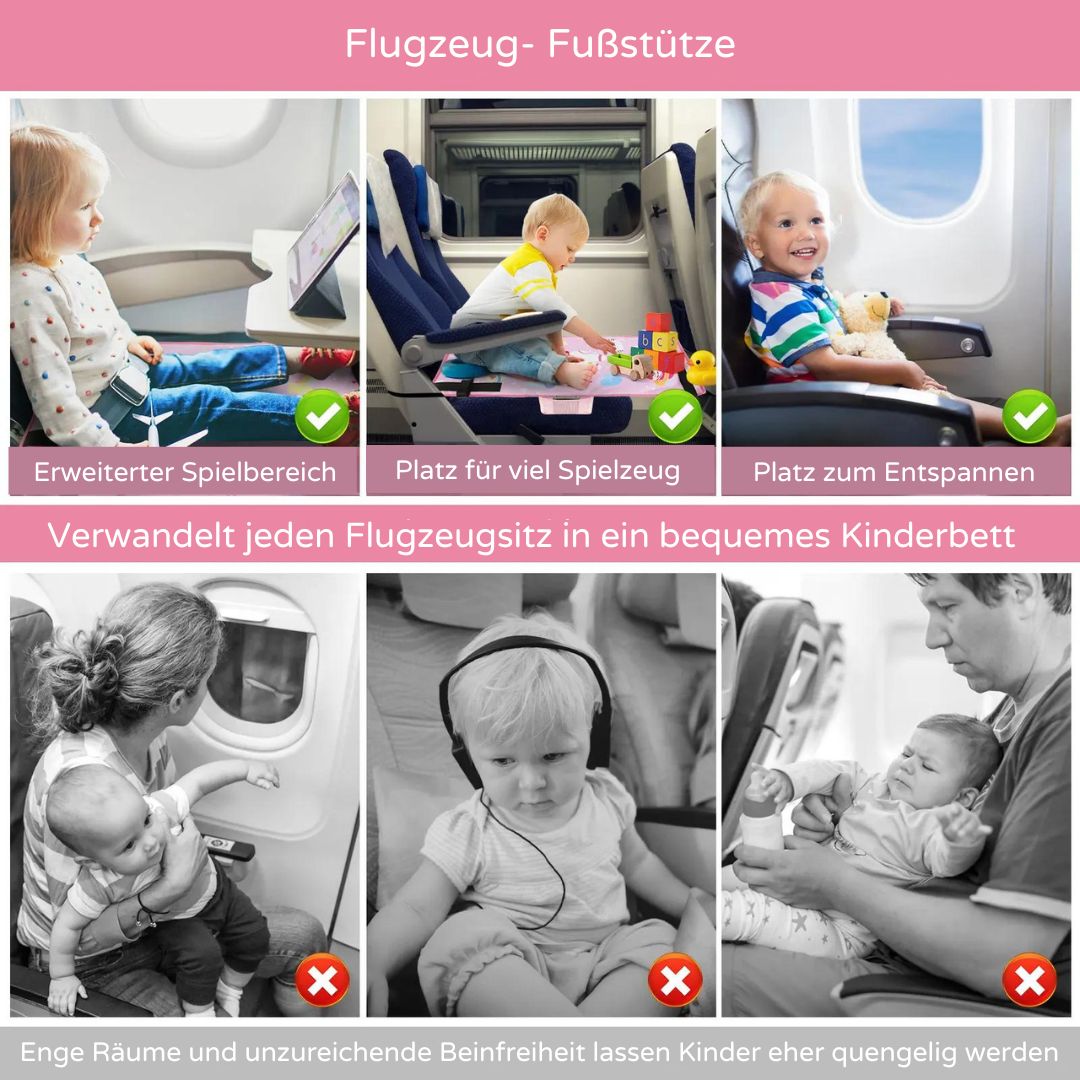 Flugzeug-Fußstütze für Kinder – Komfort auf Reisen