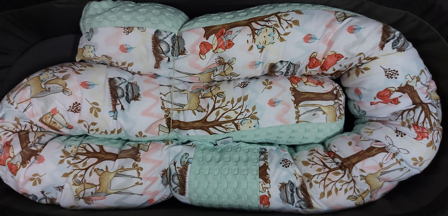 Handgefertigte Bettschlange – Schutz & Komfort fürs Babybett