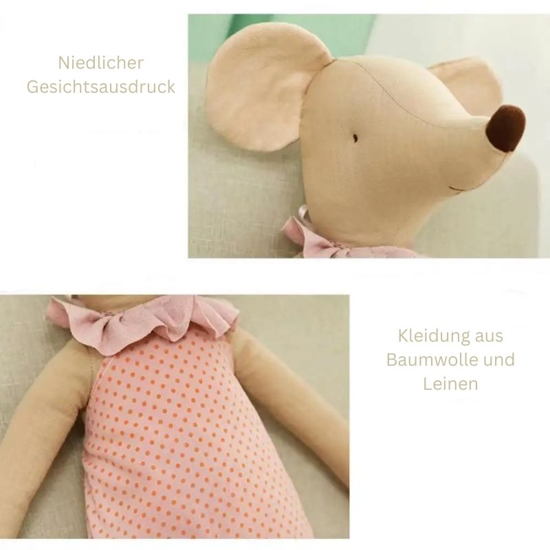Fridolin & Frieda – Handgemachte Stoffmäuse für Spiel & Dekoration