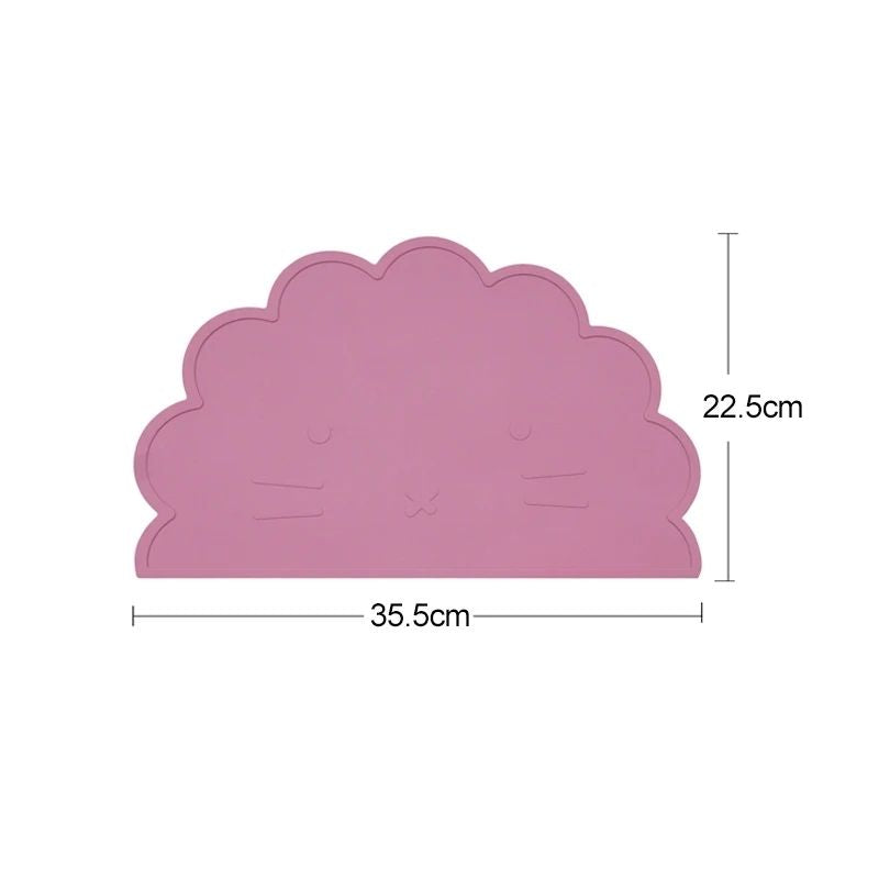 Silikon Tischmatte Wolke