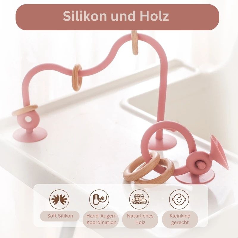 Pädagogische Silikon-Achterbahn